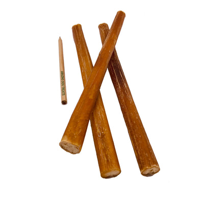 12" Thick Bully Sticks - Amazing Dog Treats