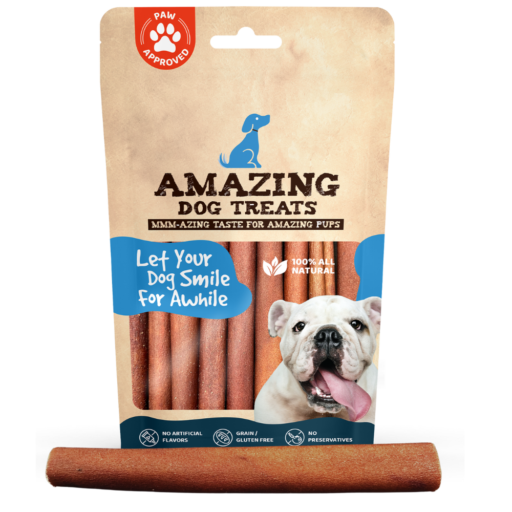6'' Beef Collagen Sticks Amazing Dog Treats