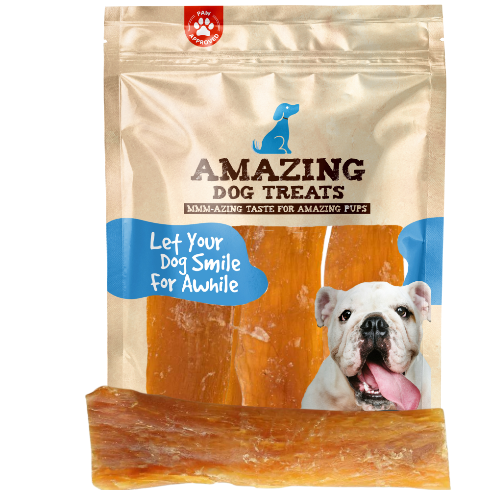 Amazing Dog Treats - 6" Backstrap Tendon Chews Amazing Dog Treats