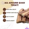 6" Thick Bully Sticks Amazing Dog Treats