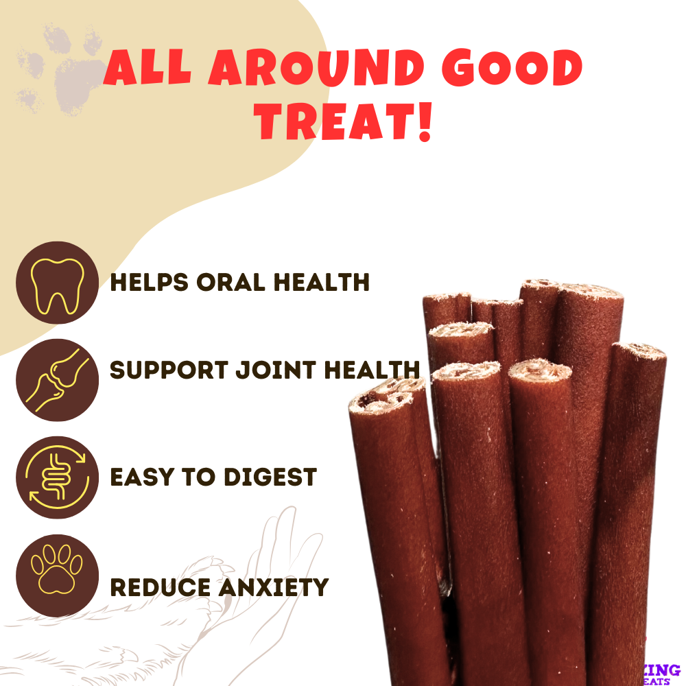 6'' Beef Collagen Sticks Amazing Dog Treats