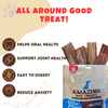 Beef Esophagus Jerky for Dogs (6 Inch ) - Beef Gullet Dog Chews - Beef Esophagus Dog Treats Amazing Dog Treats
