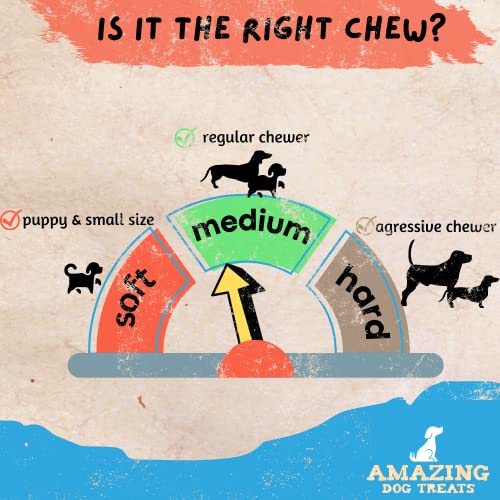 6" Bully Sticks by Weight Amazing Dog Treats