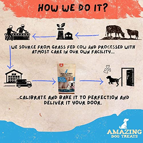 12" Thick Bully Sticks Amazing Dog Treats