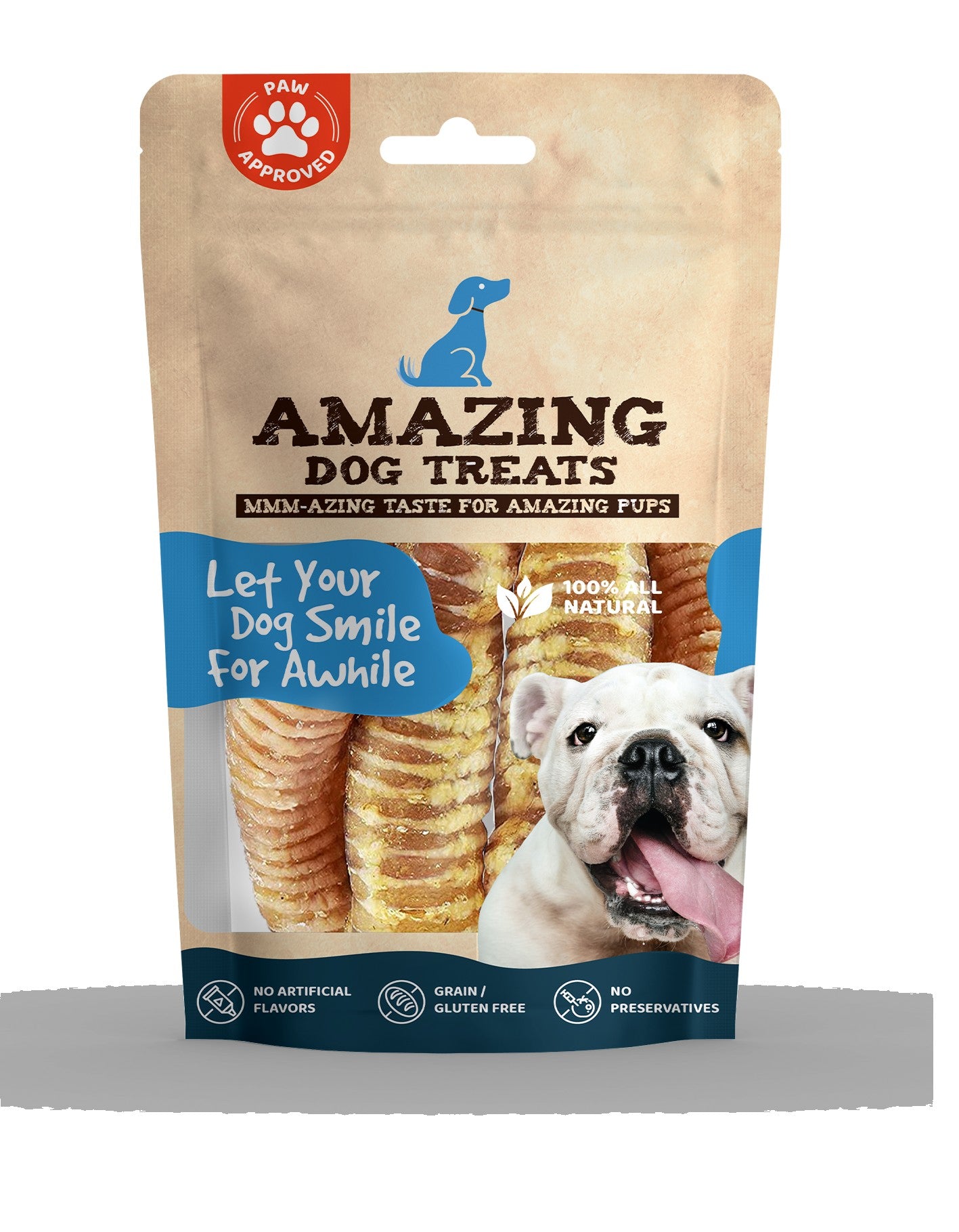 6" Beef Trachea Chews - Amazing Dog Treats
