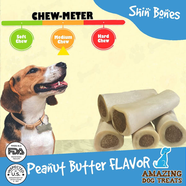 Spin-a-bone 3 pack - Peanut butter